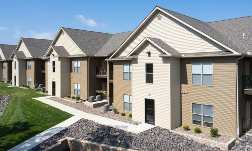 a row of houses